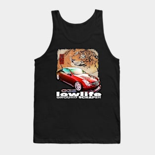 Low Life Standards Low Life Car Club Lowrider Muscle Car Hot Rod Art, Tank Top